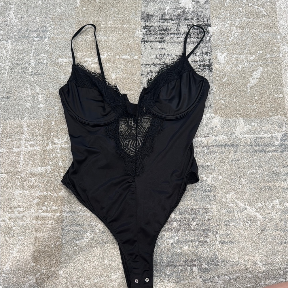 Garage Black Lace Women's Bodysuit